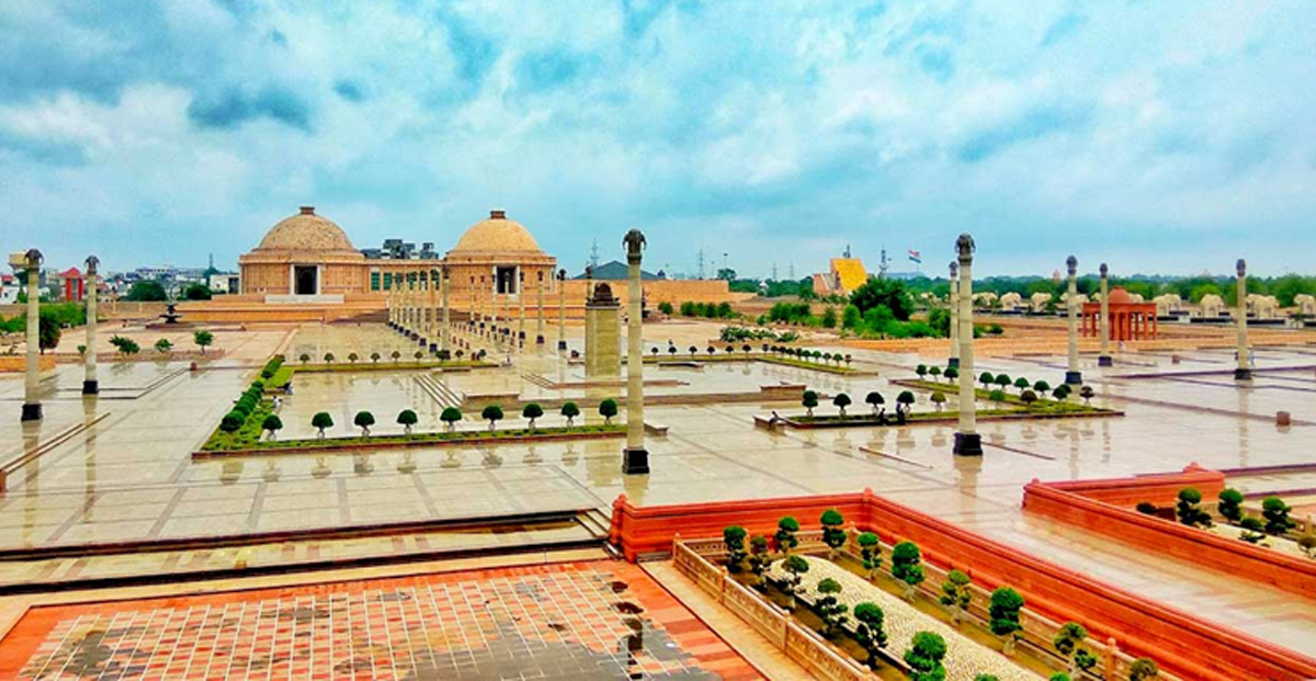 Dr. Bhimrao Ambedkar Samajik Privartan Sthal – Gomti Nagar Lucknow.